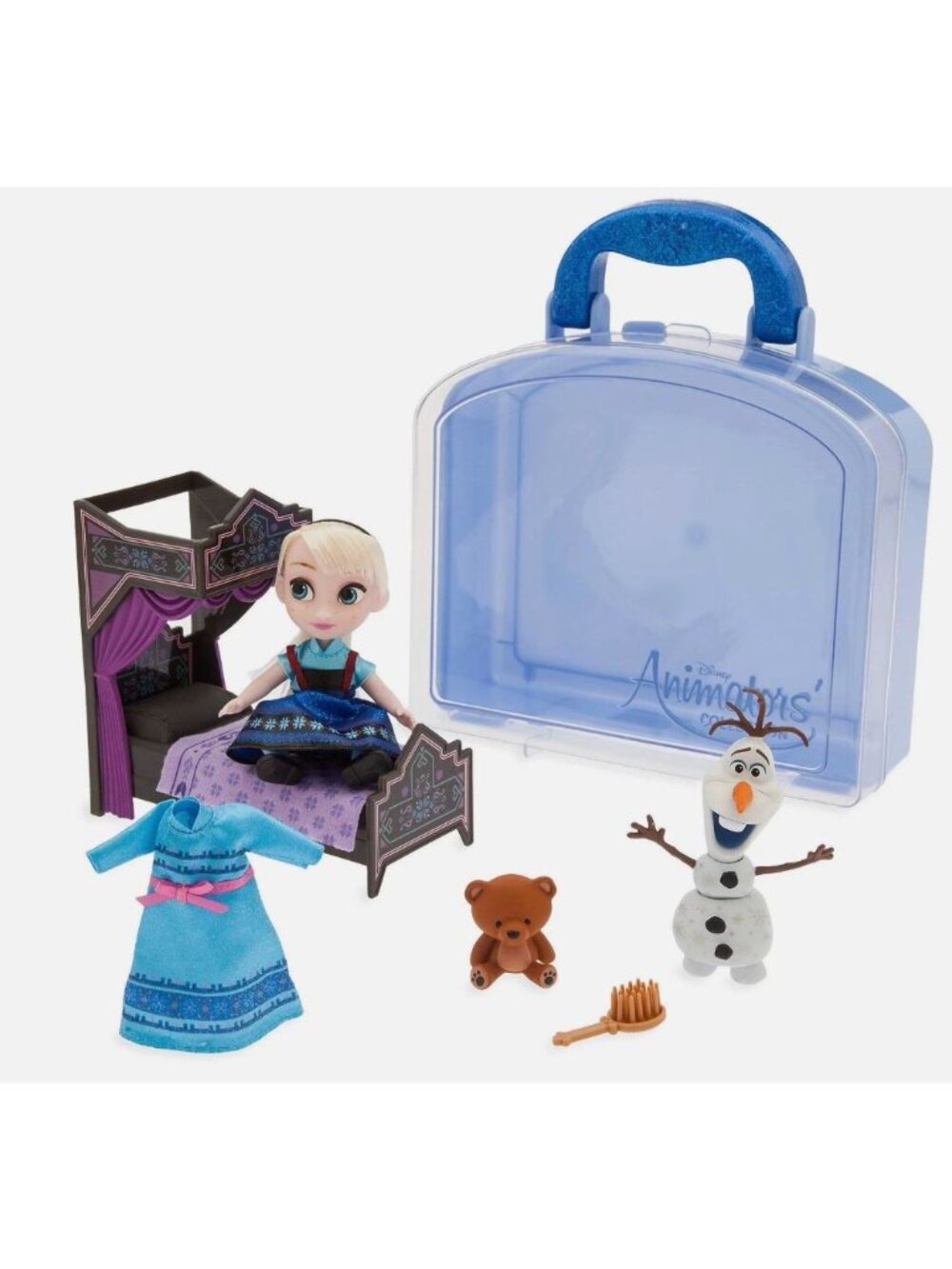 Disney Animators Collection Mini Elsa Playset With Olaf & Accessories - Picture 5 of 5